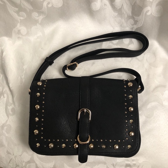 Big Buddha Handbags - Big Buddha Vegan Black Pleather Bag-Never Used